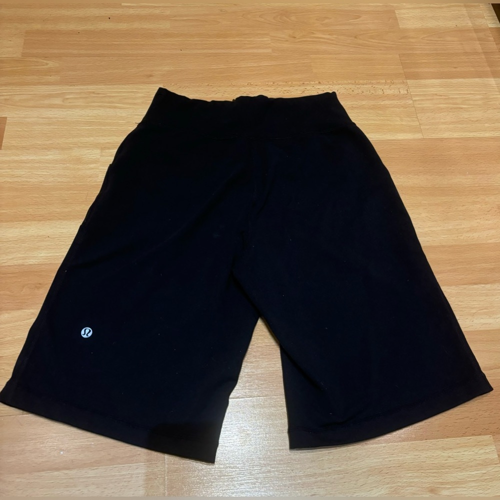 lululemon athletica Black Athletic Shorts